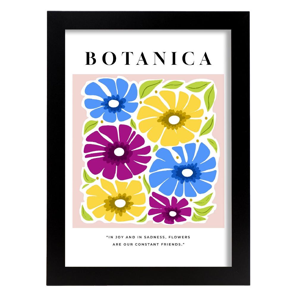 Nacnic Lámina Decorativa De Flores