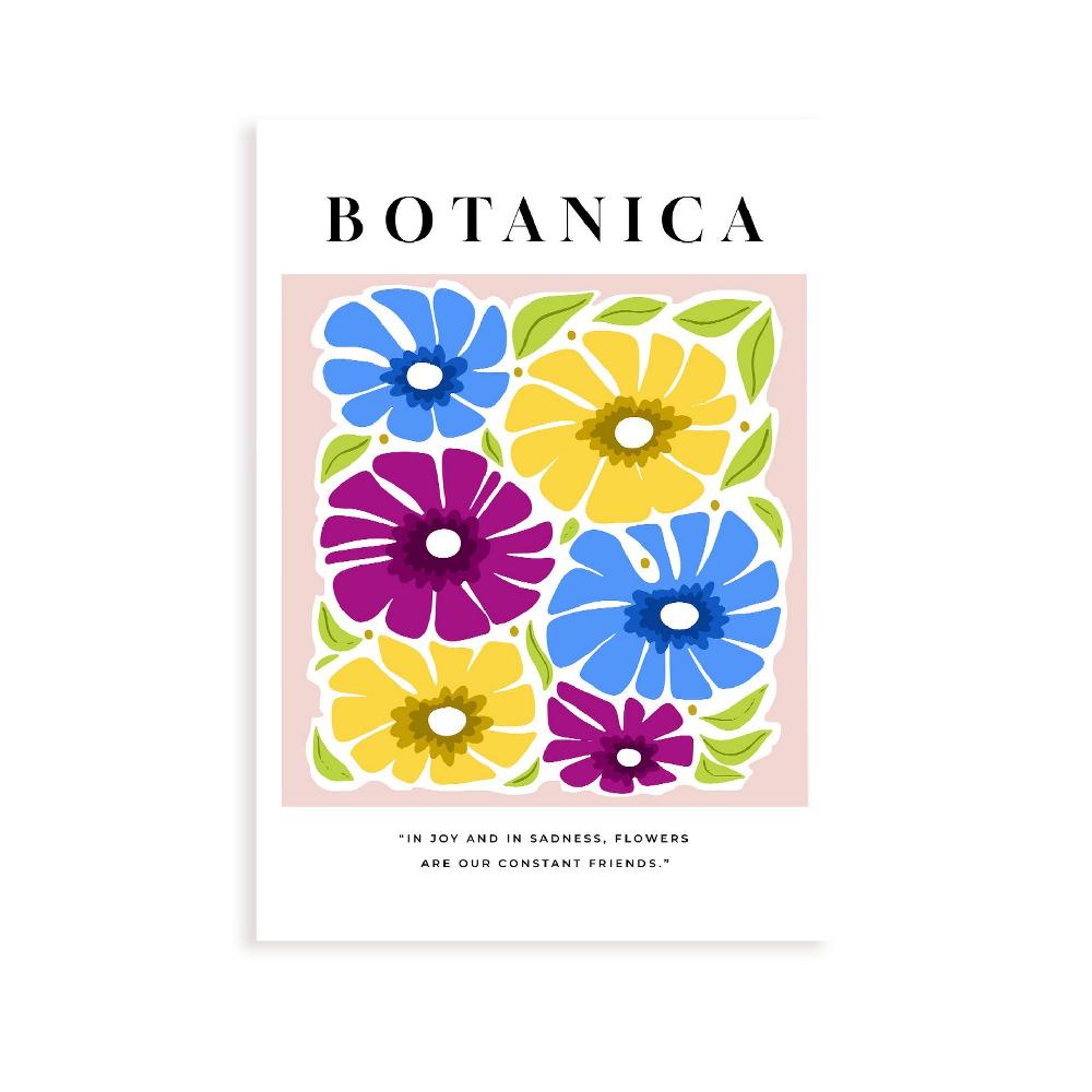 nacnic Lámina Decorativa de Flores