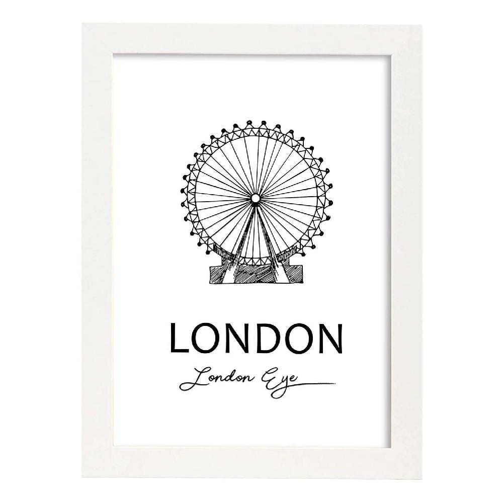 Nacnic Lámina Del Ojo De Londres