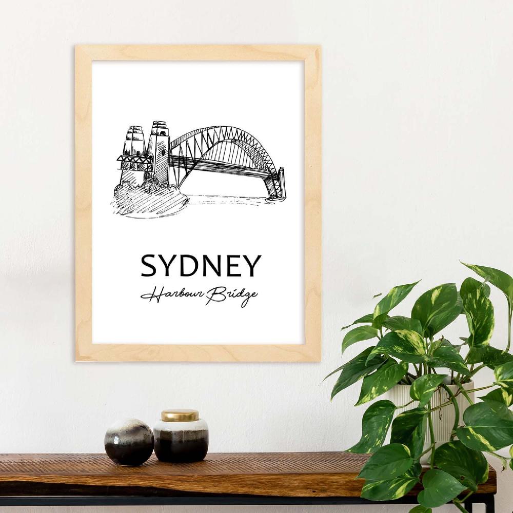 Nacnic Lámina Del Puente De La Bahía De Sydney
