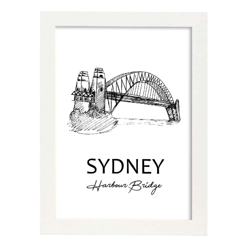 Nacnic Lámina Del Puente De La Bahía De Sydney