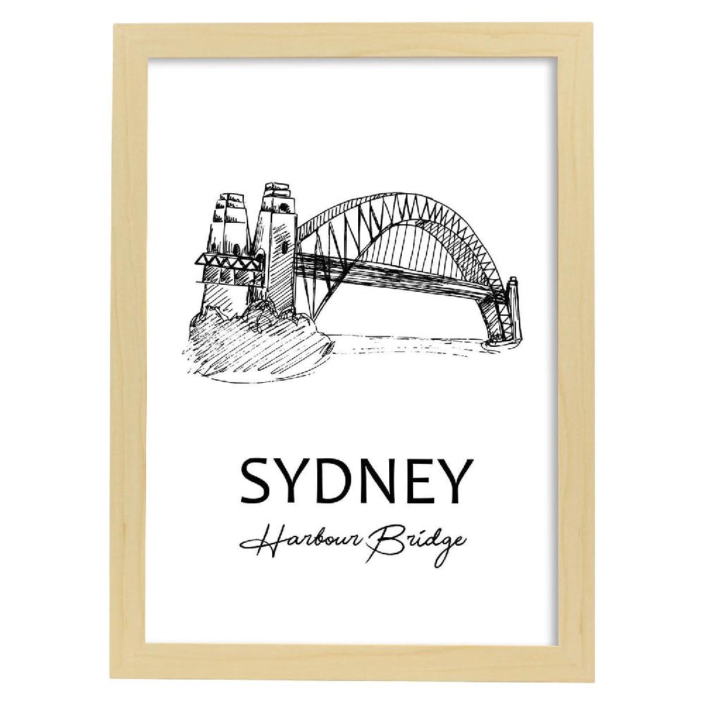 Nacnic Lámina Del Puente De La Bahía De Sydney