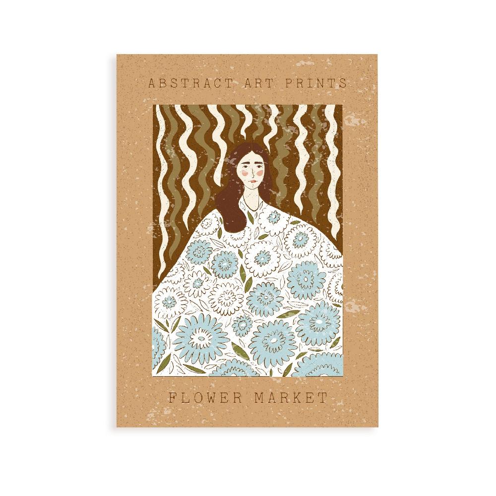 nacnic Lámina Estampada de Arte de Pared Guardián