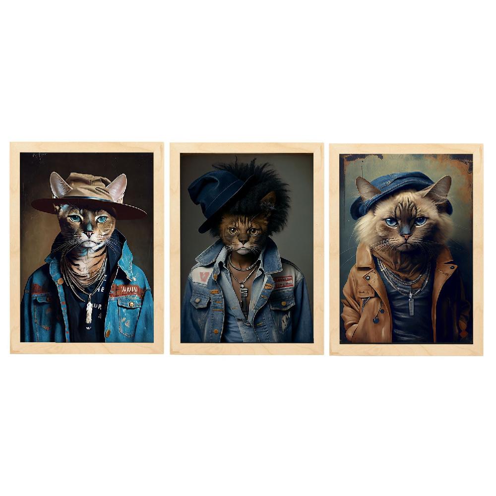 Nacnic Nacnic Lámina Estética De Gato Havana Munchkin