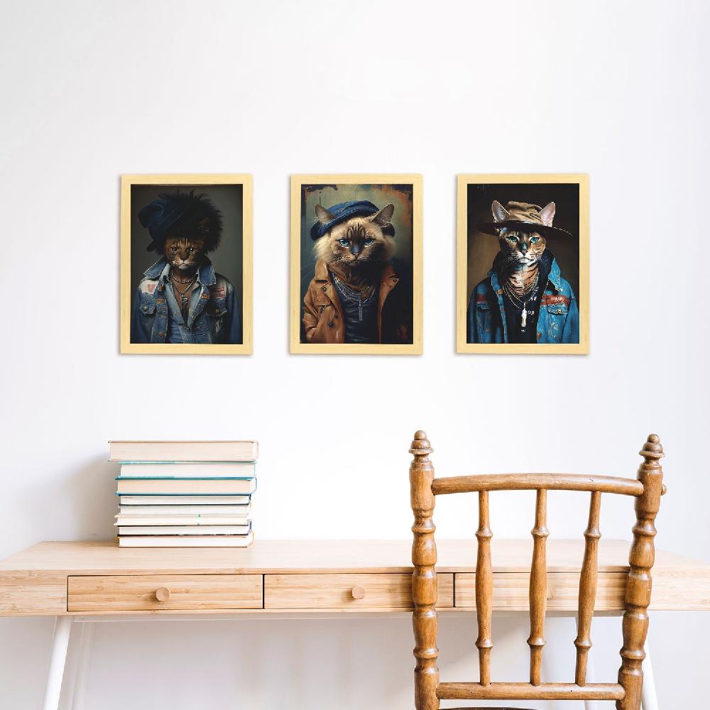 Nacnic Nacnic Lámina Estética De Gato Havana Munchkin