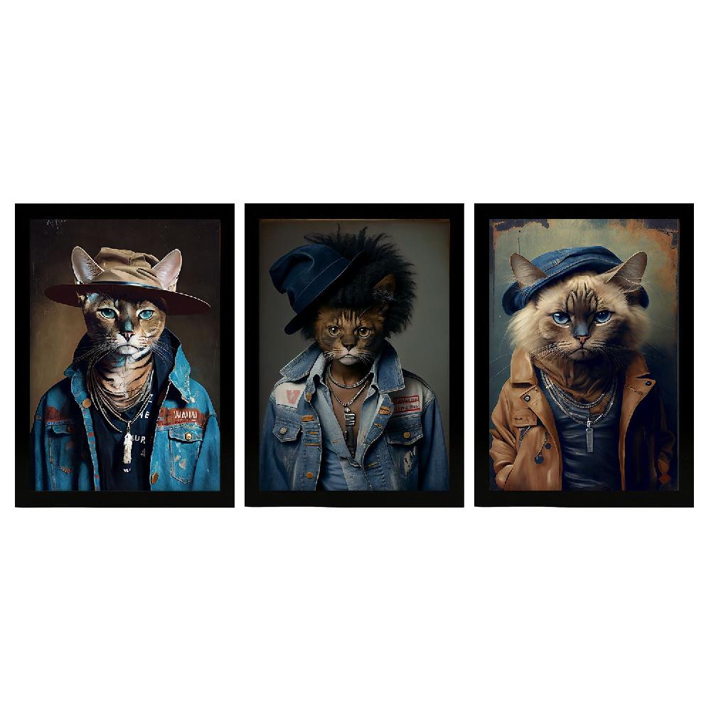 nacnic Nacnic Lámina Estética de Gato Havana Munchkin