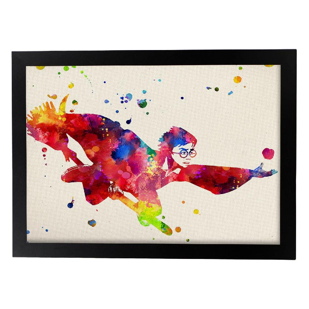 Nacnic Lámina Estilo Acuarela De Harry Potter