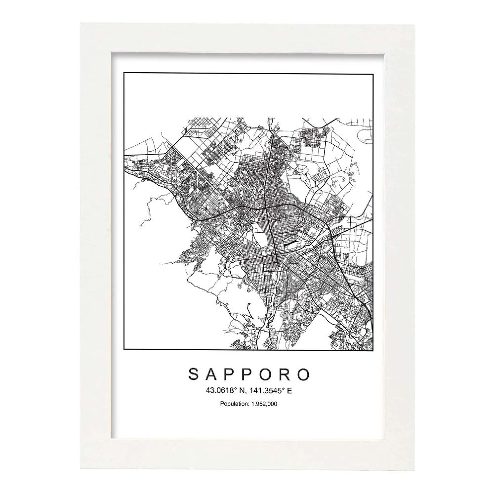Nacnic Lámina Estilo Nórdico De Sapporo