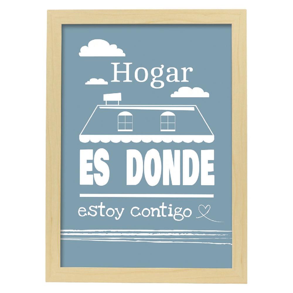 Nacnic Lámina Feliz Hogar Contigo