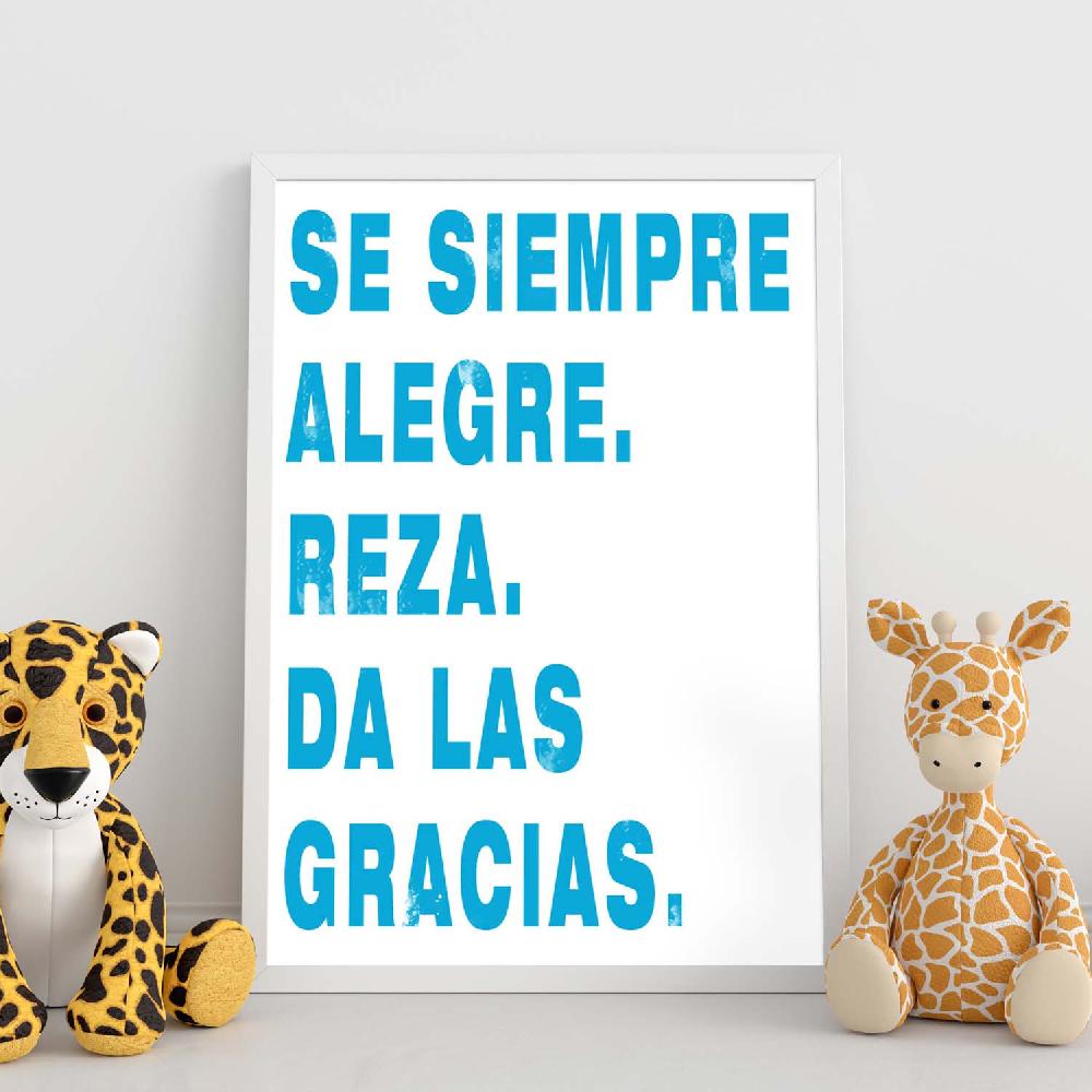 Nacnic Lámina Feliz Y Alegre