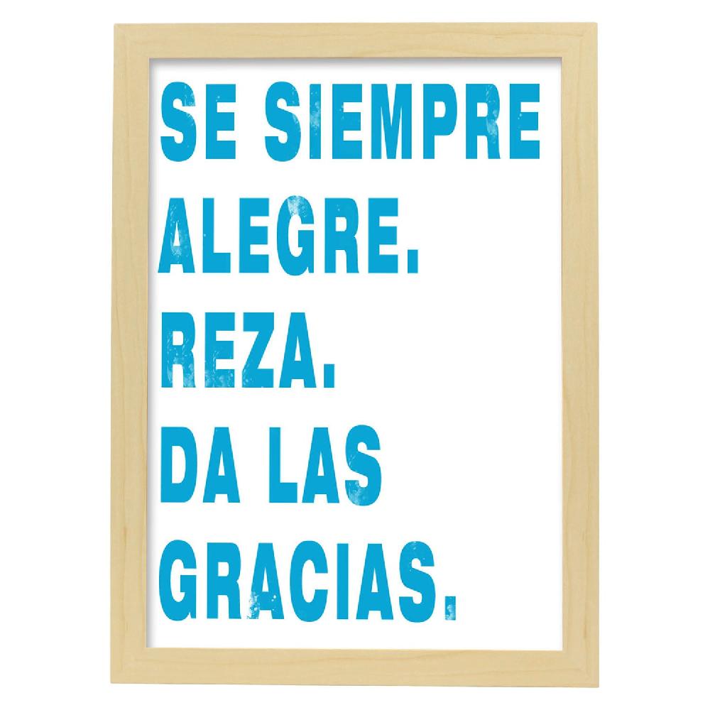 Nacnic Lámina Feliz Y Alegre