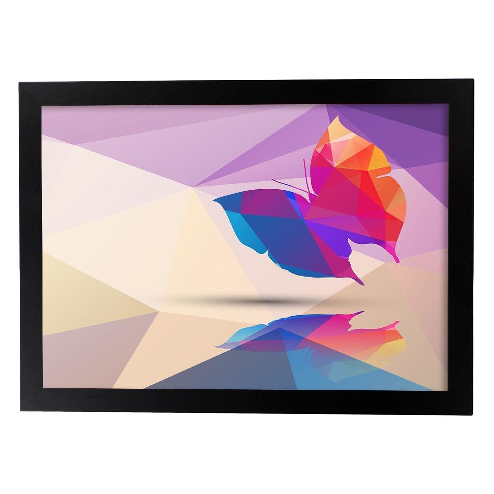 Nacnic Lámina Geométrica De Mariposa En Color