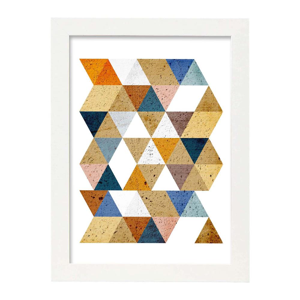 Nacnic Lámina Geométrica Otoño 3 Colorida