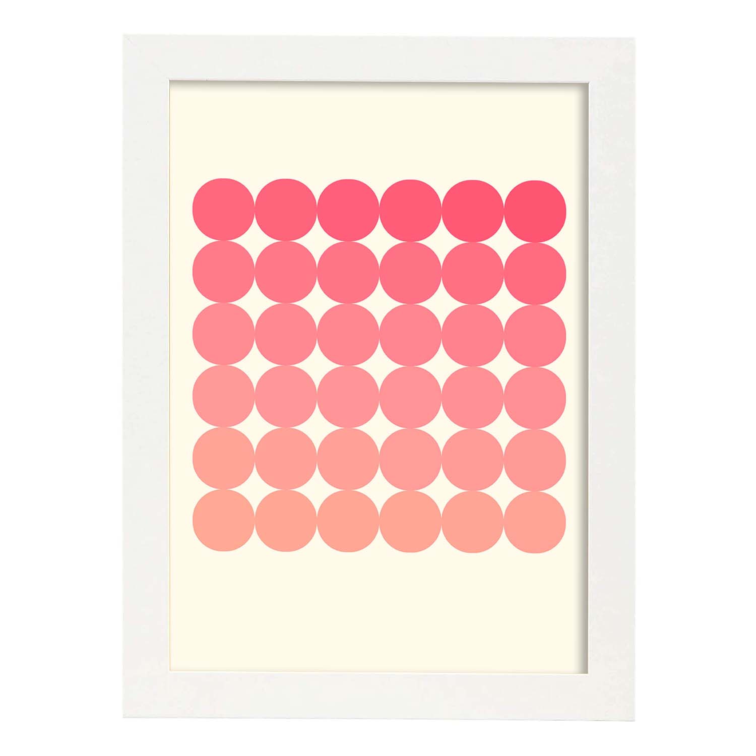 Nacnic Lámina Geométrica Rosa 9 En Tonos Pastel