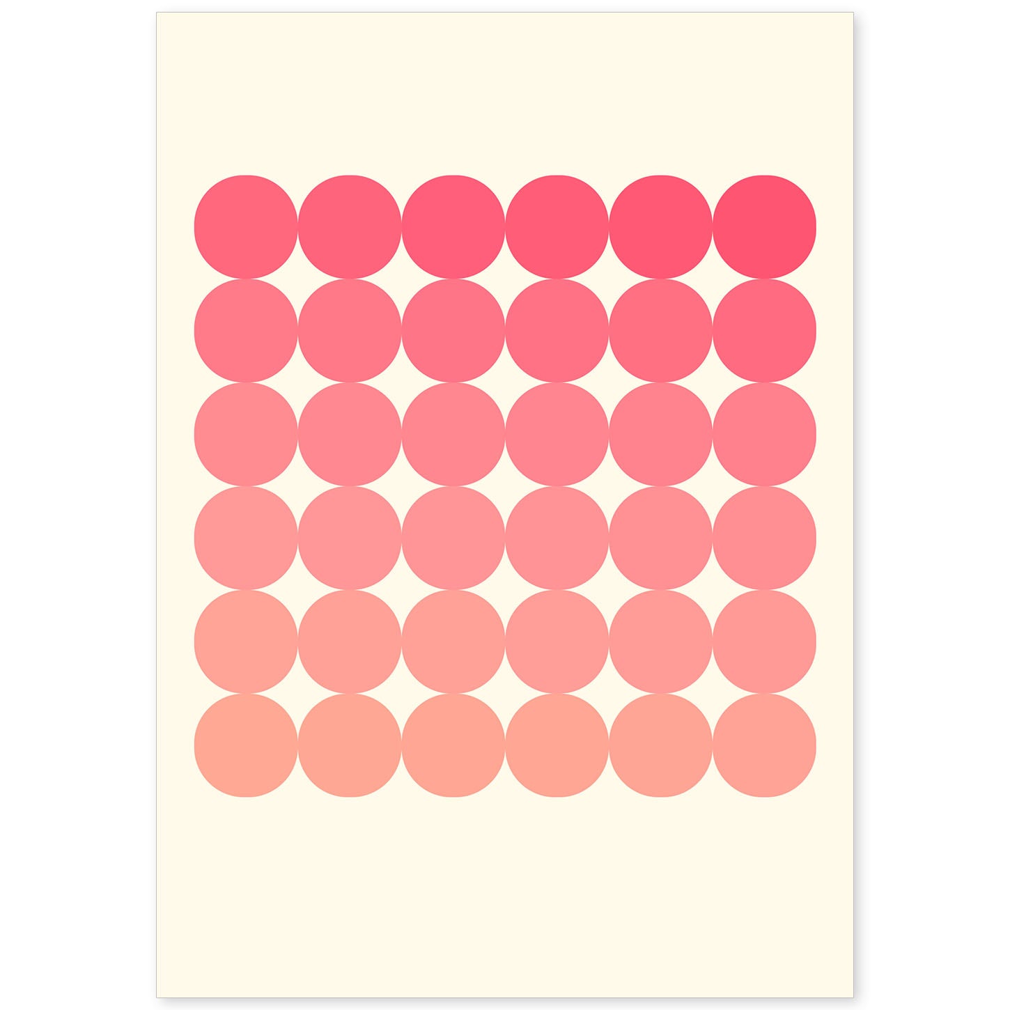 nacnic Lámina Geométrica Rosa 9 en Tonos Pastel