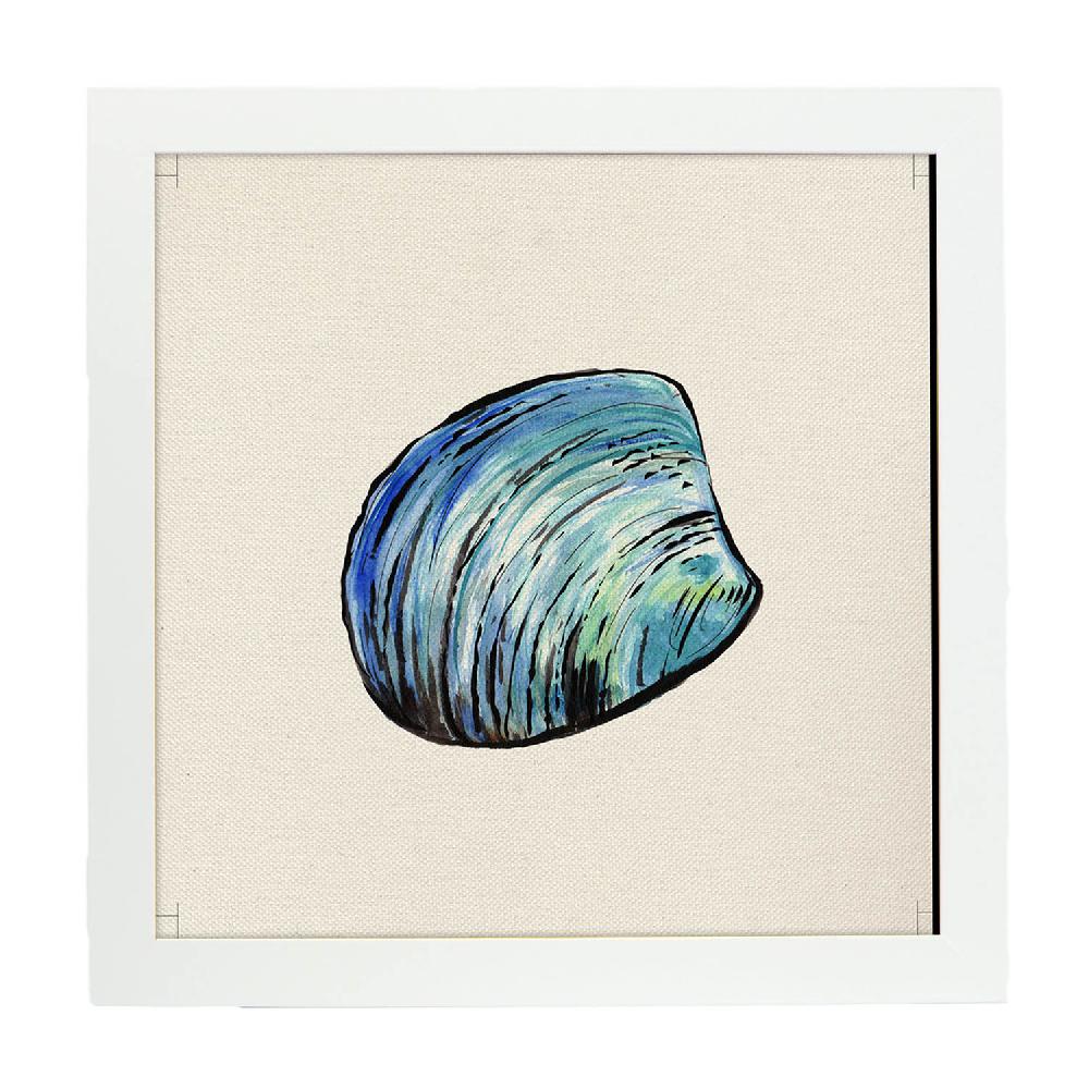 Nacnic Lámina Ilustrada Concha Del Mar