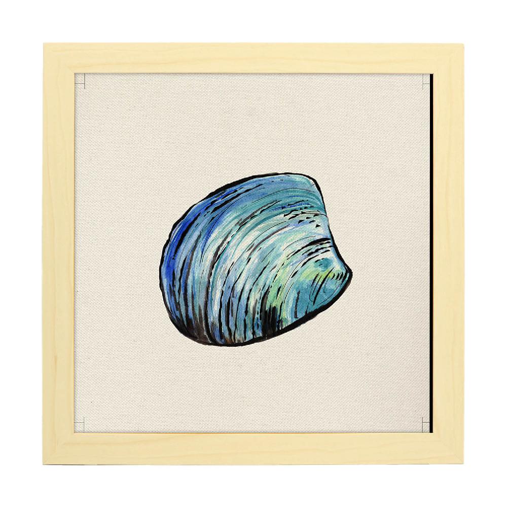 Nacnic Lámina Ilustrada Concha Del Mar
