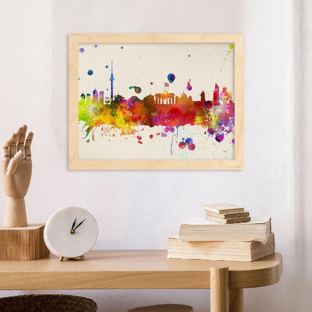 nacnic Lámina Ilustrada de Berlin