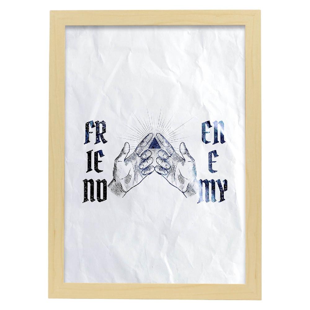 Nacnic Lámina Ilustrada De Magia Y Ocultismo