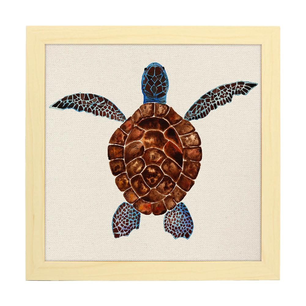 Nacnic Lámina Ilustrada De Ranitas Y Tortugas
