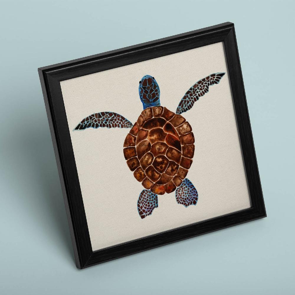 nacnic Lámina Ilustrada de Ranitas y Tortugas
