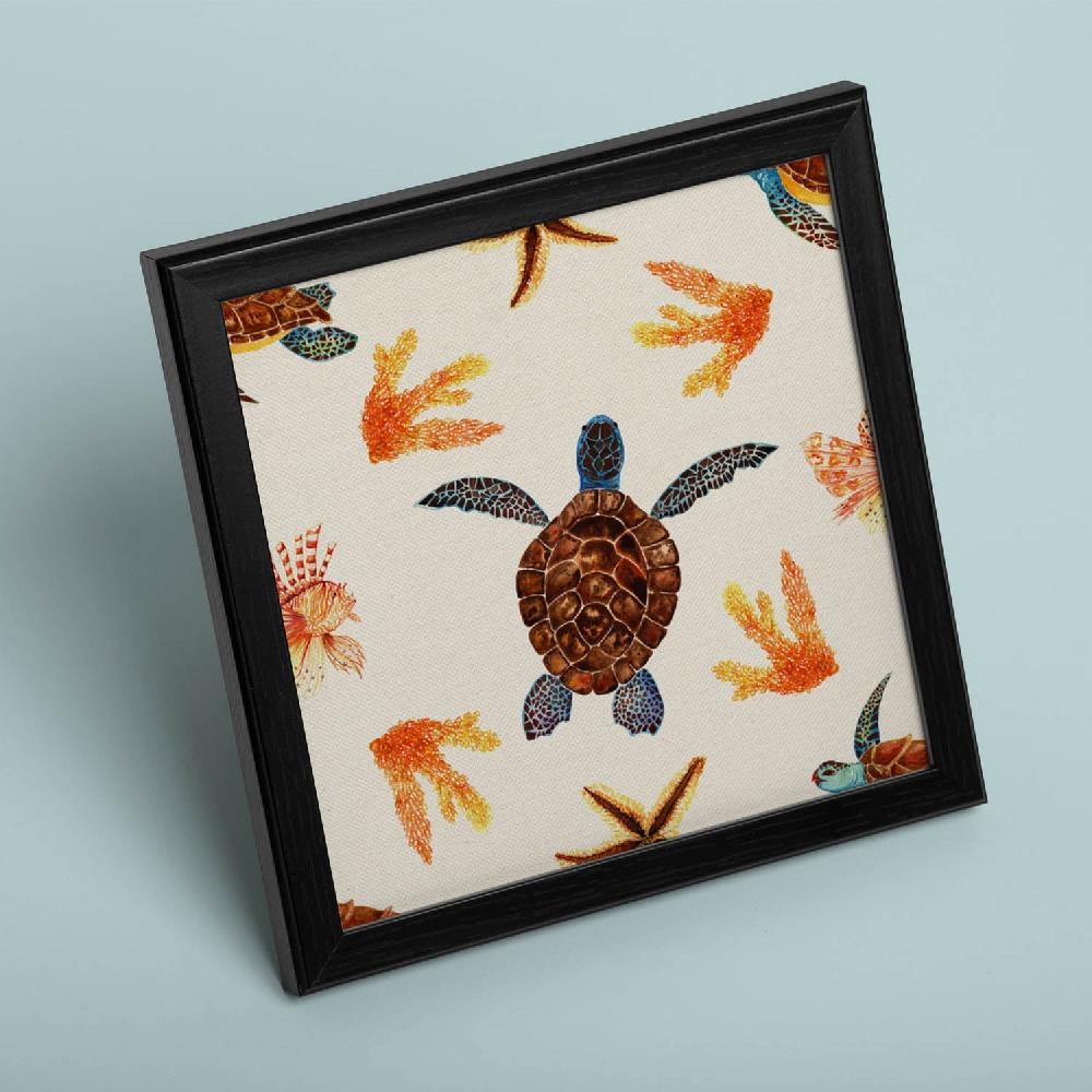 nacnic Lámina Ilustrada de Tortugas y Ranas