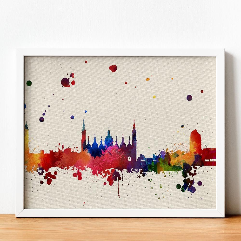 nacnic Lámina Ilustrada de Zaragoza