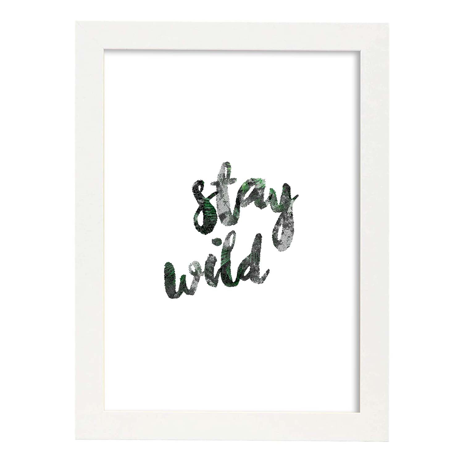Nacnic Lamina Inspiracional Stay Wild