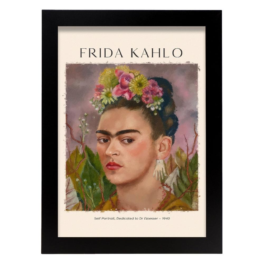 Nacnic Lámina Inspirada En Frida Kahlo