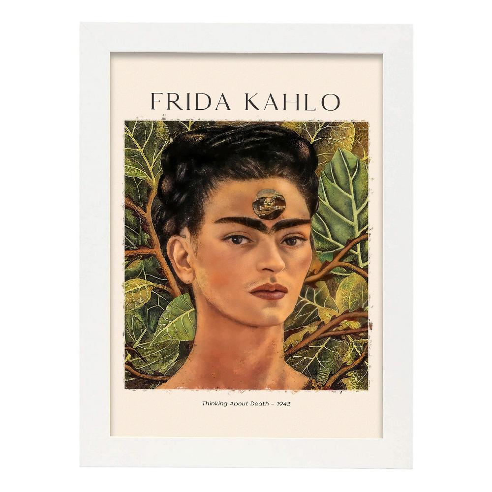Nacnic Lámina Inspirada En Frida Kahlo