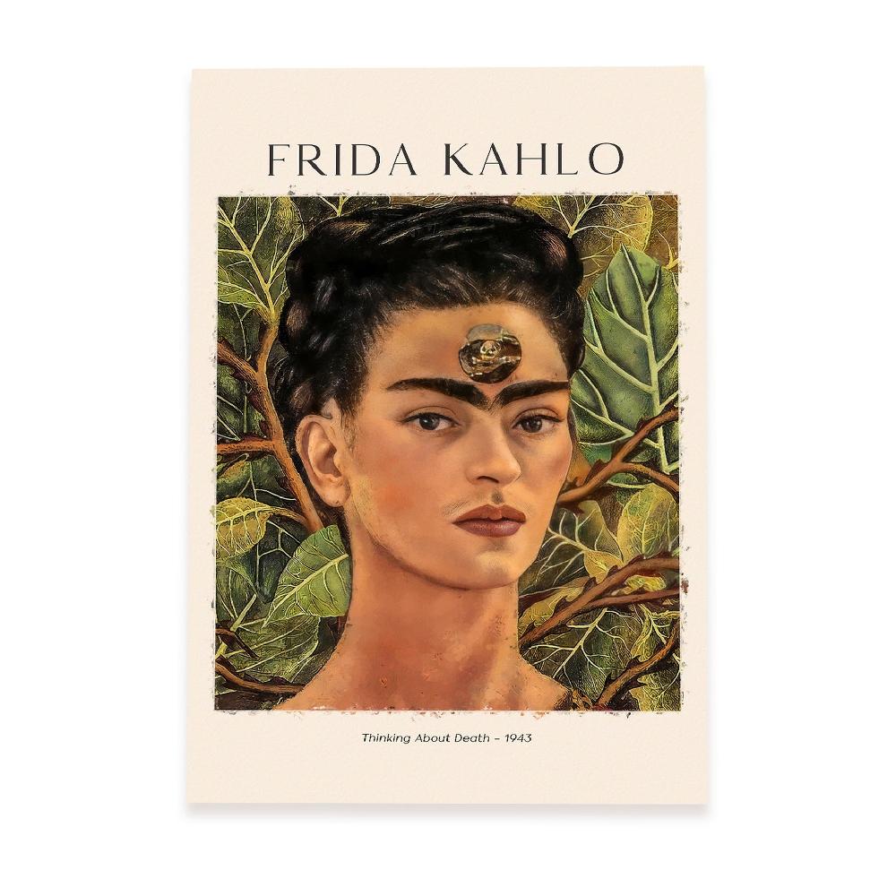 Nacnic Lámina Inspirada En Frida Kahlo