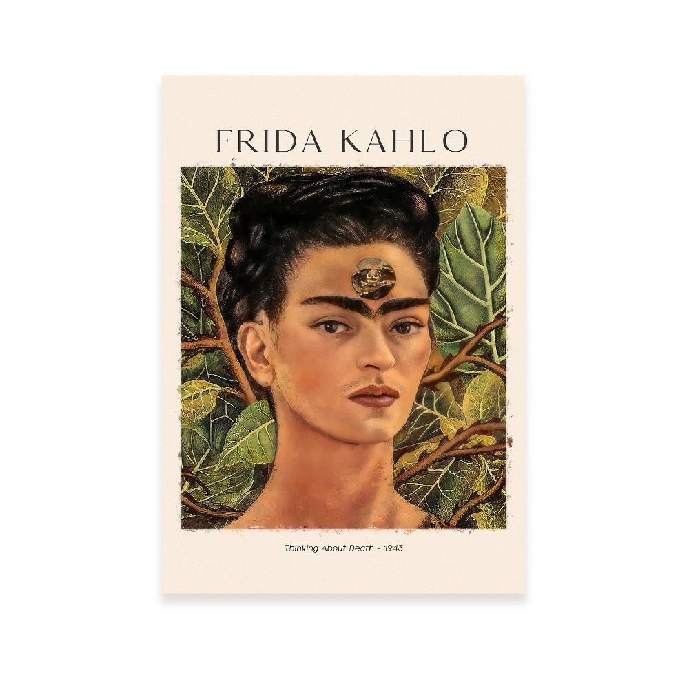 nacnic Lámina inspirada en Frida Kahlo