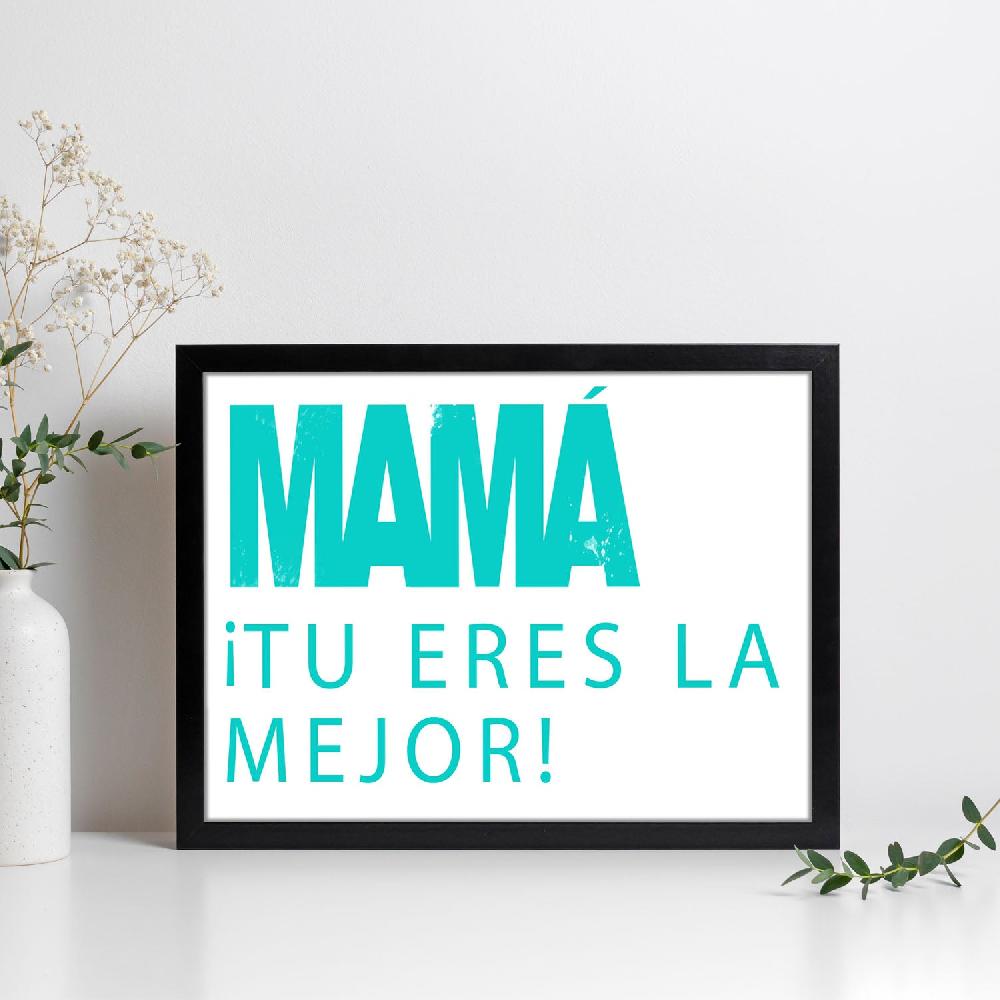 nacnic Lámina Mamá Eres la Mejor