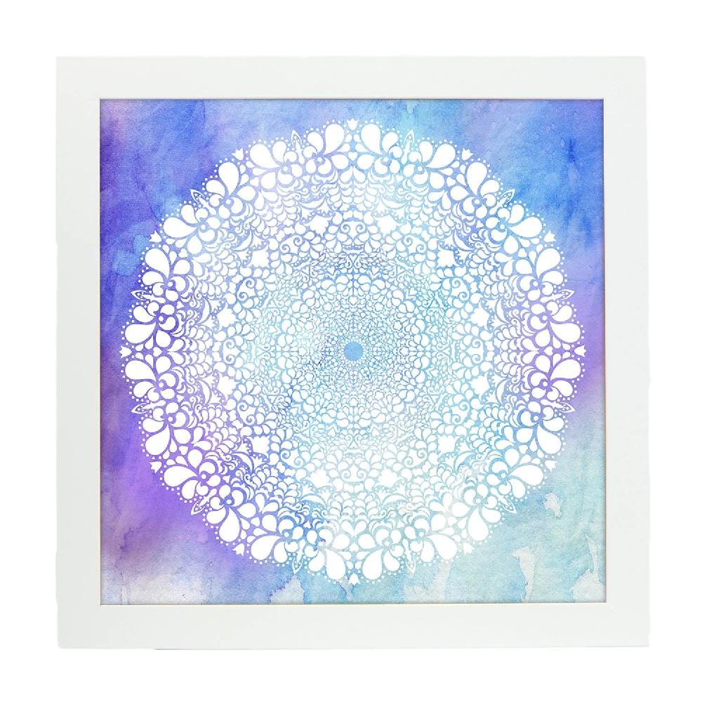 Nacnic Lámina Mandala De La Verdad Colorida