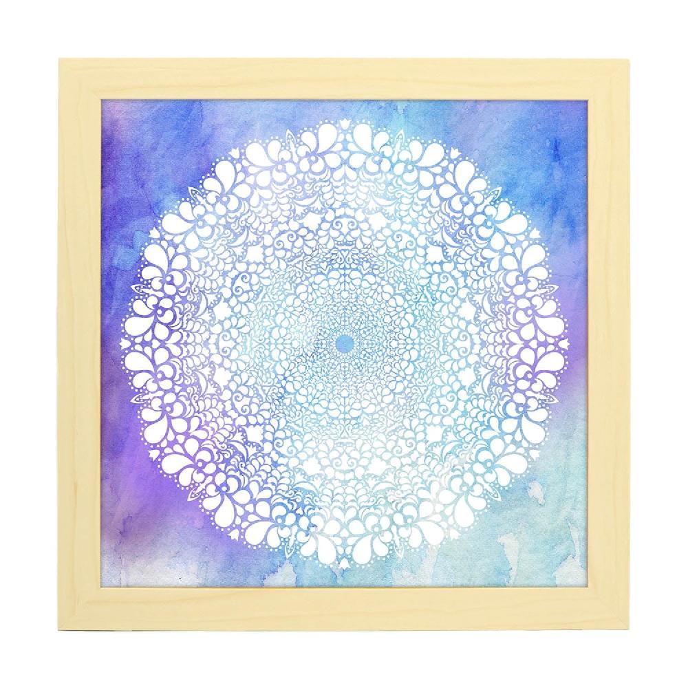 Nacnic Lámina Mandala De La Verdad Colorida