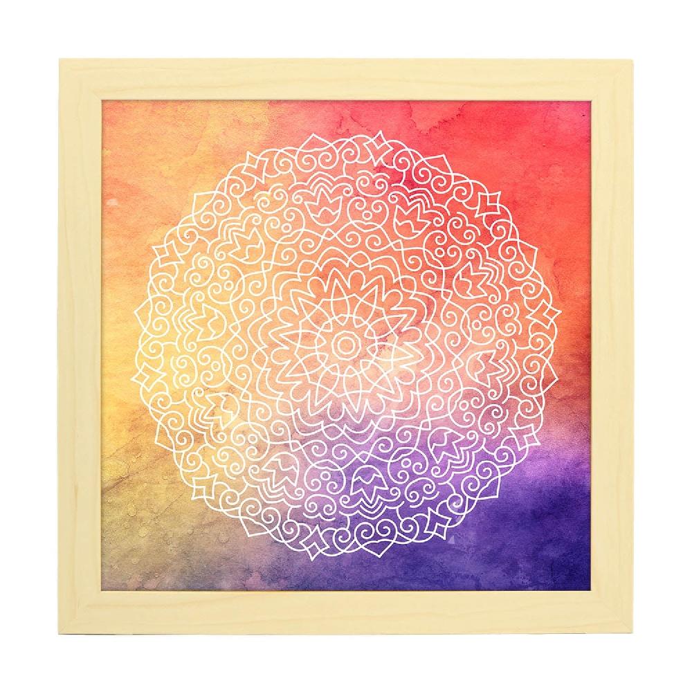 Nacnic Lámina Mandala Fuerza Del Sol