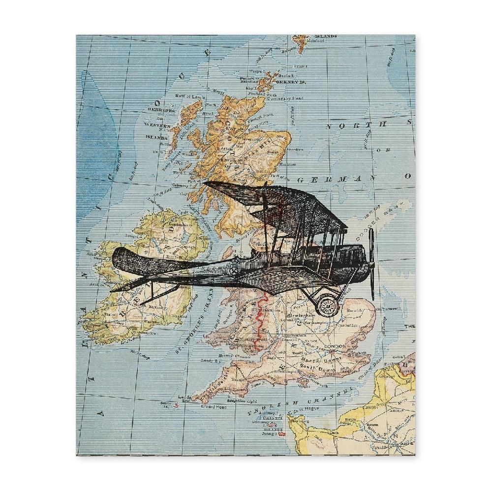 nacnic Lámina Mapa Imperio Romano 1870