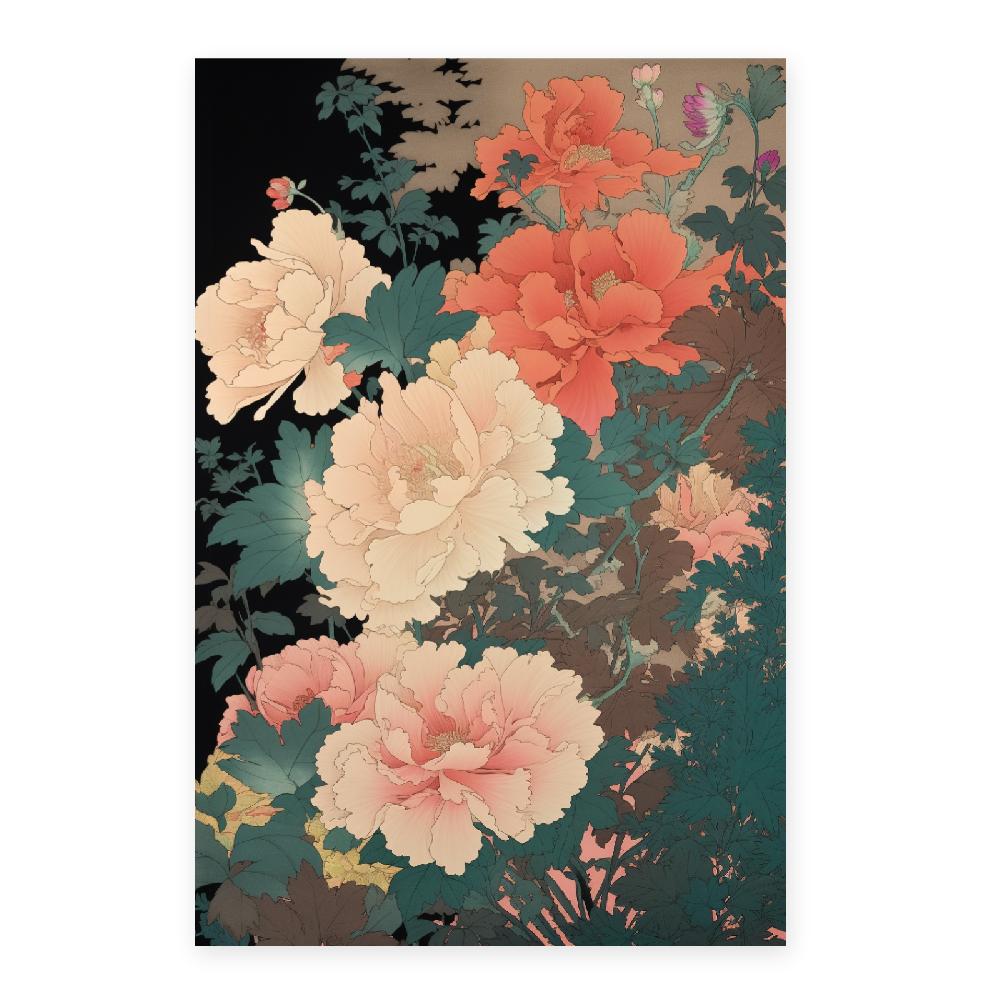 Nacnic Lámina Maruyama Okyo Detallada