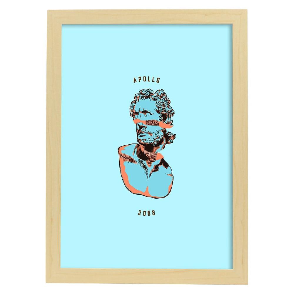 Nacnic Lámina Minimalista De Apolo