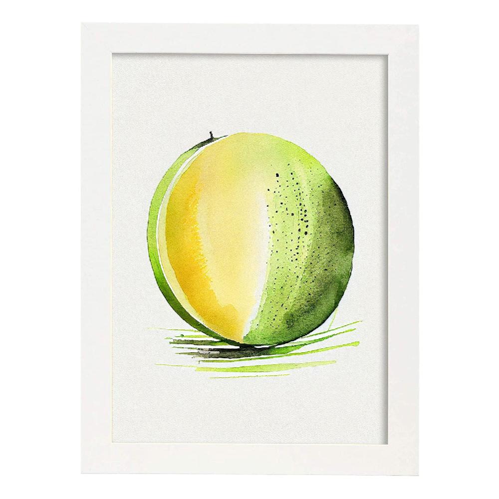 Nacnic Lámina Minimalista Melon_1 De Nacnic