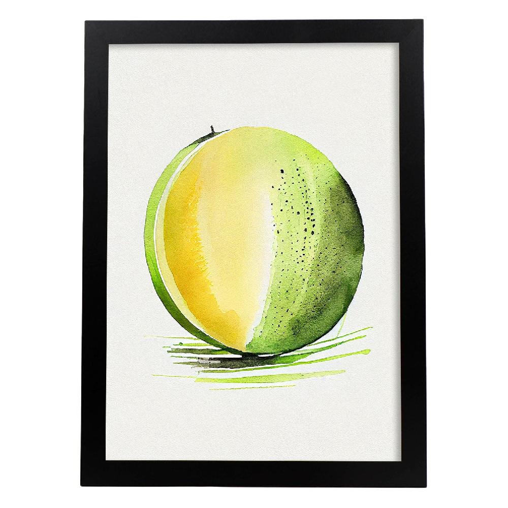 nacnic Lámina Minimalista Melon_1 de Nacnic