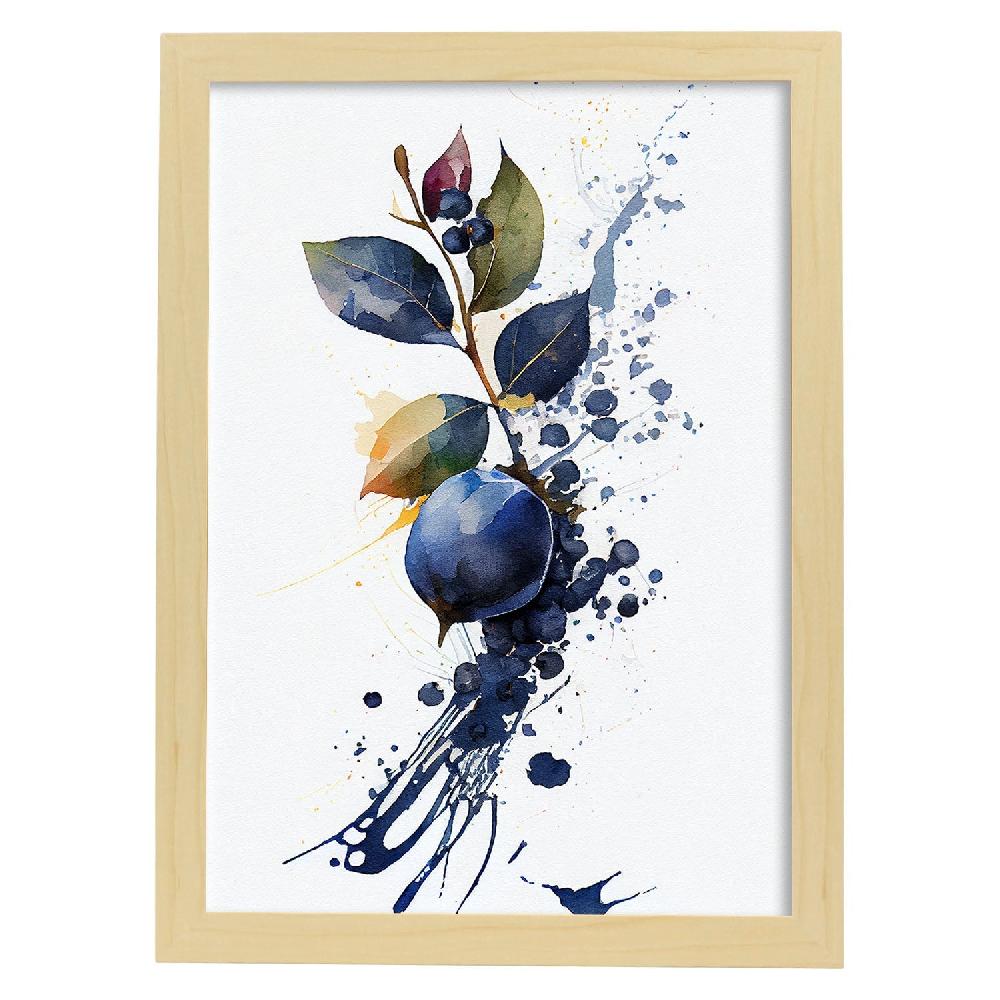 Nacnic Lámina Minimalista Nacnic Blueberry_1