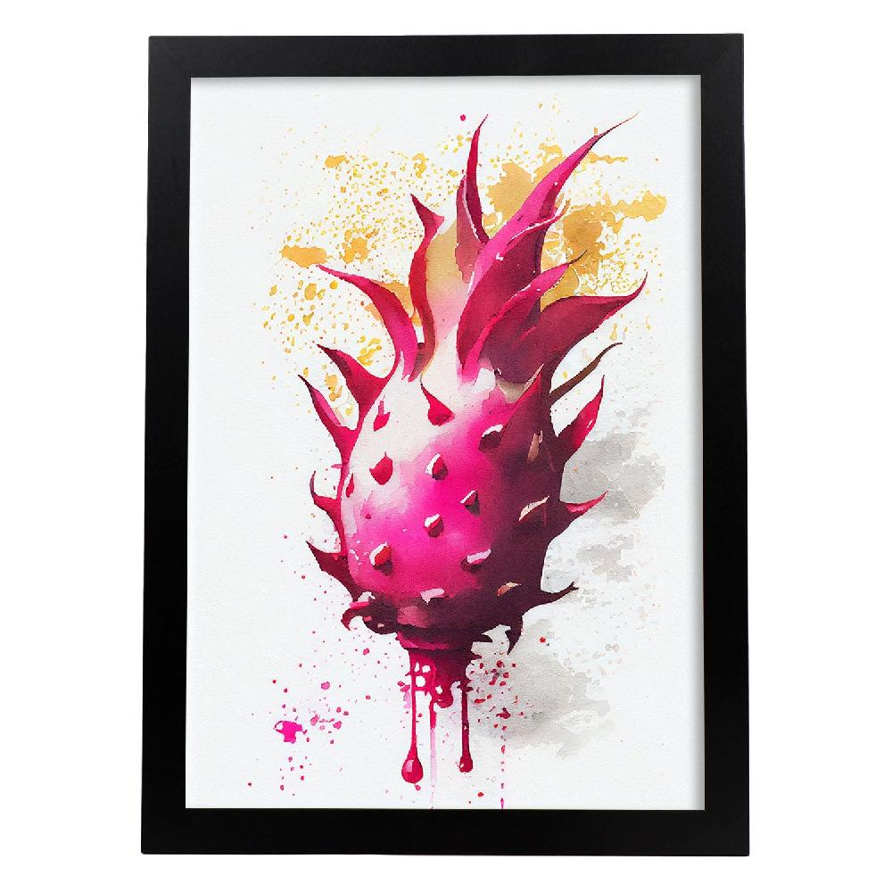 nacnic Lámina Minimalista Nacnic de Dragonfruit