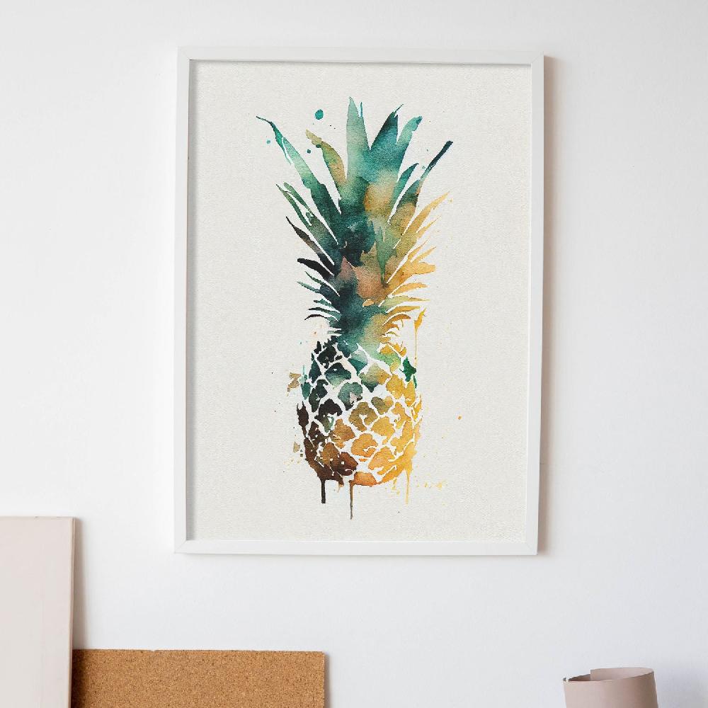 Nacnic Lámina Minimalista Nacnic De Piña_5