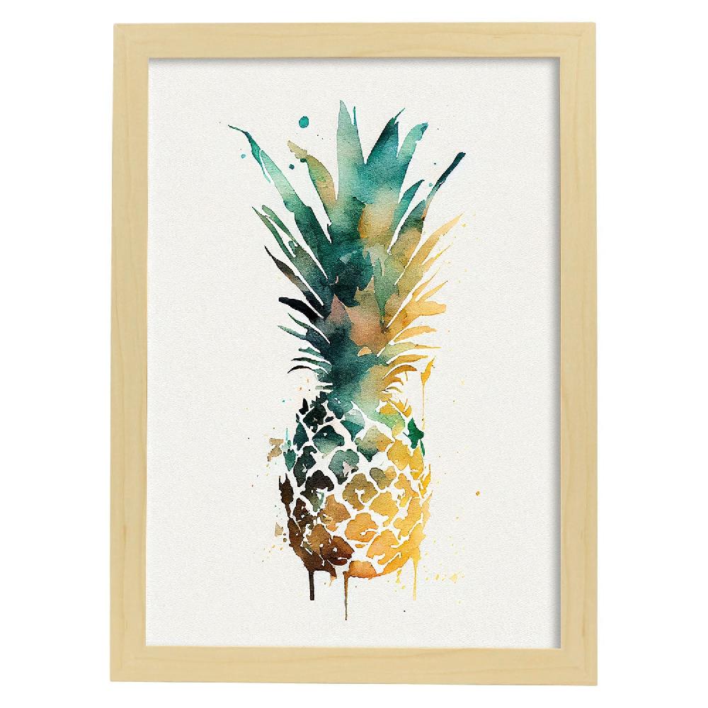 Nacnic Lámina Minimalista Nacnic De Piña_5