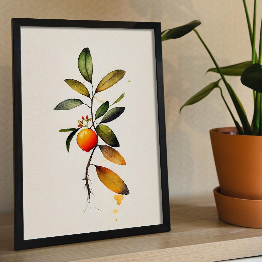 Nacnic Lámina Minimalista Nacnic Kumquat_2