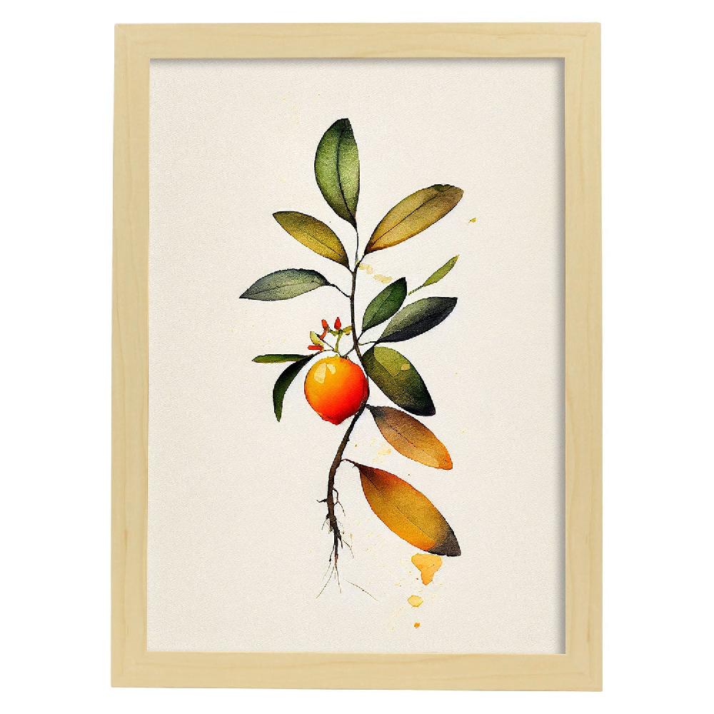Nacnic Lámina Minimalista Nacnic Kumquat_2