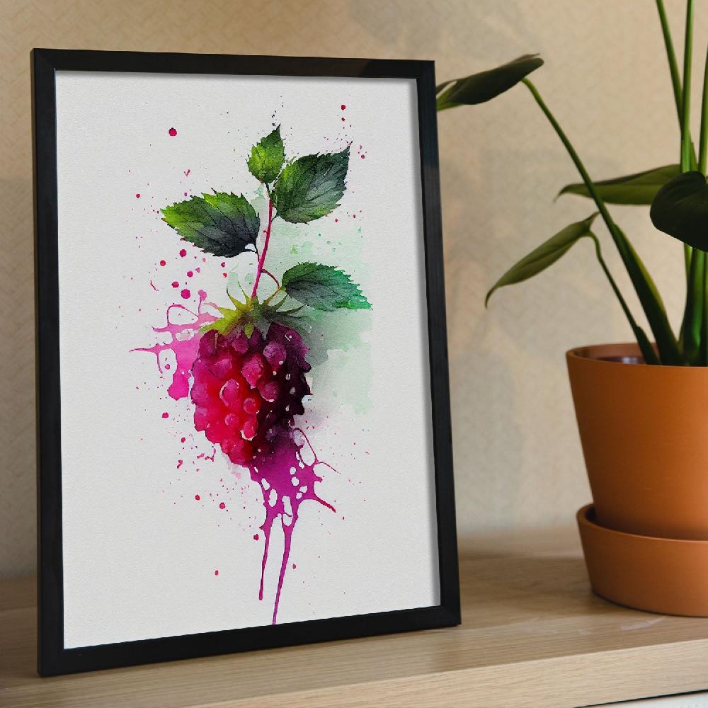 Nacnic Lámina Minimalista Nacnic Loganberry