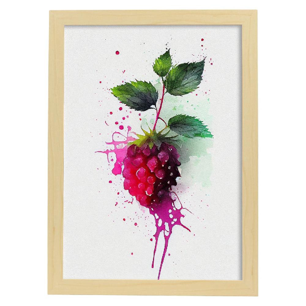 Nacnic Lámina Minimalista Nacnic Loganberry