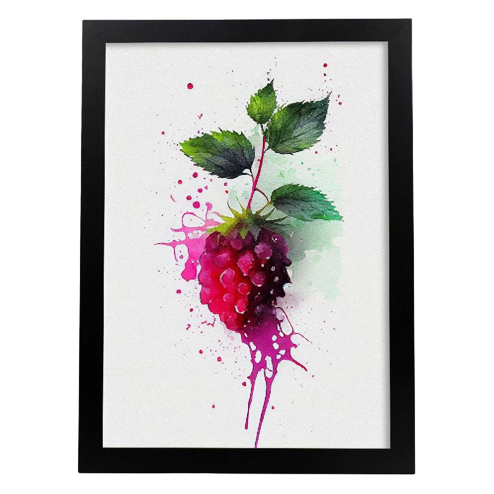 nacnic Lámina Minimalista Nacnic Loganberry